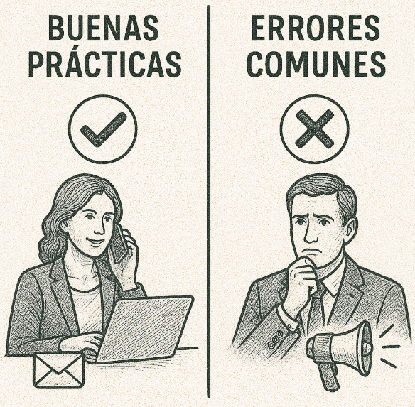 buenas y malas prácticas en prospección moderna B2B